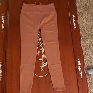 High-Waisted Seamless Lace-Up Legging